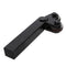 2 Pack Double Wheel Knurling Tool Straight Linear Black Steel Knurl Tool
