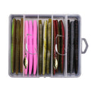 15pcs Imitation Earthworm Artificial Soft Bait Fishing Lures