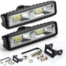 2Pcs 48W 16 LED Work Light Spot Beam Bar Car SUV Off-Road Driving Fog Ligh VYM