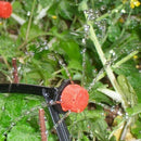 100pcs Plastic Adjustable Emitter Dripper Micro Drip Irrigation Sprinklers