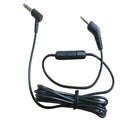 2.5mm to 3.5mm Plug Audio Cable, Male to Male Earphones Extension Cord Connector