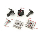 60x Car Engine Protection Pan Hardware Kit Pin Clip Nut for Audi A4 /VW Pa MUF