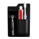 Toothbrush Rack Holder Container Waterproof Silicone Bathroom Organizer Wal