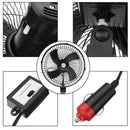 Car Dashboard Swing Fan Car Clip-On Rotary Fan Home Gm Car Truck Fan M1Q4