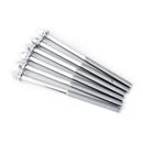 6-Pack Standard Bass Drum Key Rod Percussion Instruments Parts & Accessories BX