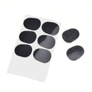 0.8mm 8pcs rubber saxophone sax clarinet mouthpiece pads patches cushions M&E