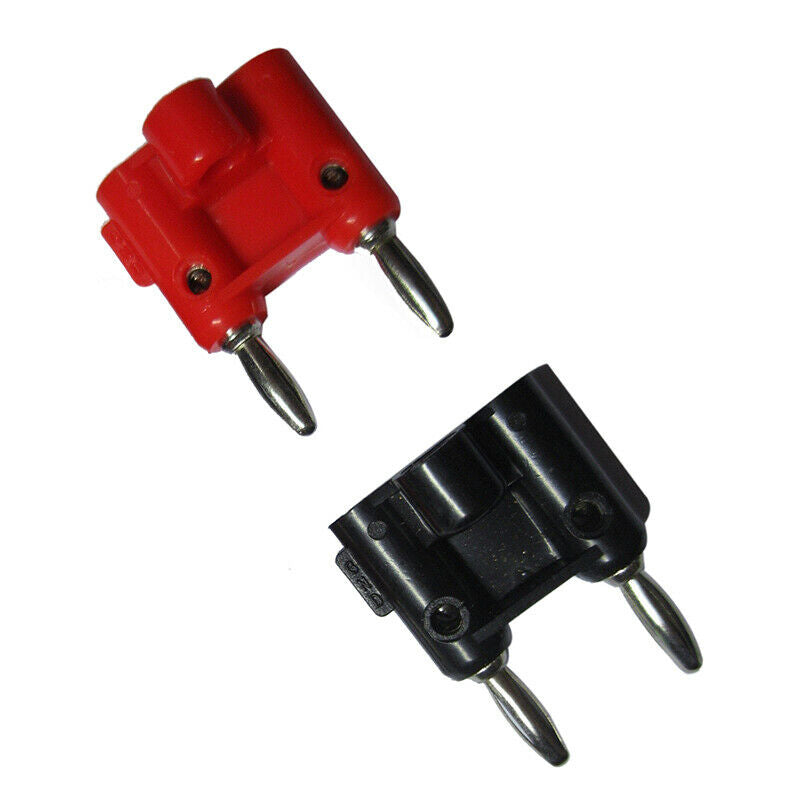 4 pcs Screw Type Dual Banana Plug Speaker Connectors 436 + Type U5O4