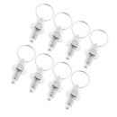 8x Stainless Steel Non Lock-Out Indexing Plunger w/ Pull Ring M8