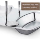 Stainless Steel Pot Cover Rack Stand Pan Lid Spoon Holder Lid Stand