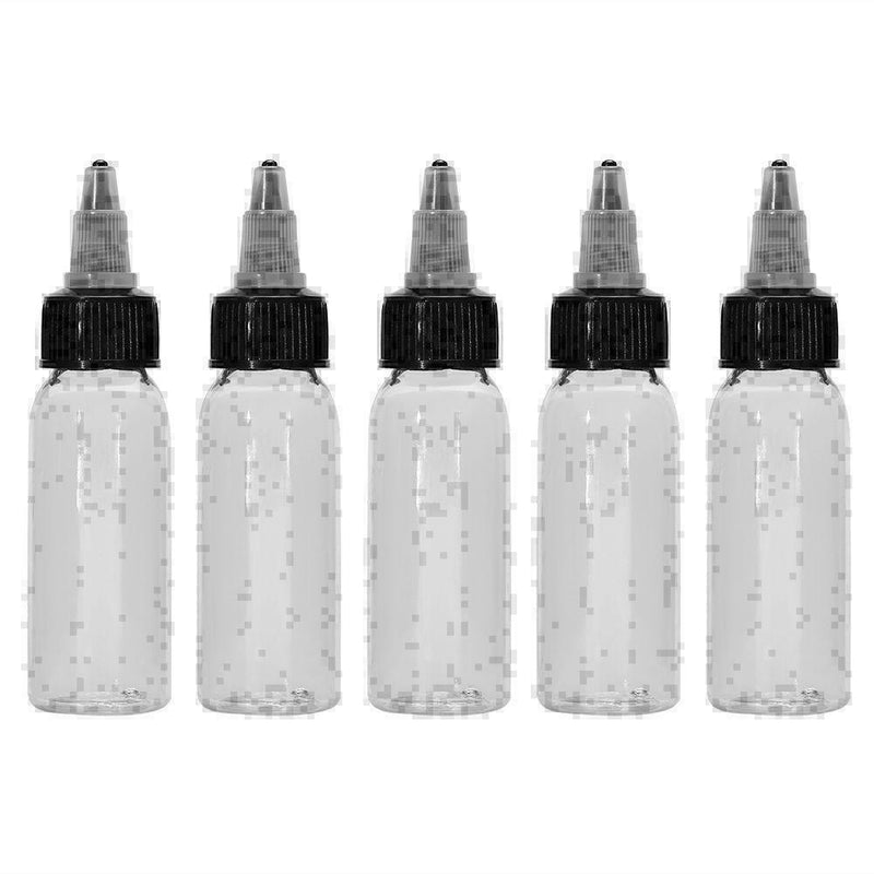 30 ml 1 OZ Twist Cap Empty Plastic Ink Pigment X6O3 P7M9 Tatto Bottle T0M7
