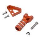 1Set Orange Motorcycle Brake Pedal Pad w/ Gear Shift Lever for  RC125/200/390
