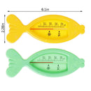 2Pcs Baby Bath Safety Thermometer Fish Safety Measure Water Temperature Floa Ew