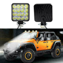 48W 16LED Work Light Flood Beam Bar Car ATV Off-Road Driving Fog-Lamps 12V/ Y4I8