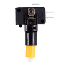 Arcade Game 52mm Yellow Illuminated Momentary Push Button SPDT Mini Switch