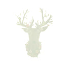 deer head iron on patches heat transfer pyrography for diy clothing decorM&O BX