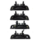 4PCS Outside Door Handle Front Rear Right Left for 95-01 Suzuki Baleno Este