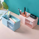 Nordic Style Multifunctional Plastic Pen Holder Desk Organizer Cosmetic Sto