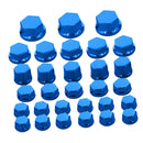 90 Pieces Motorcycle Motorcycle Screw Nut Cap Decoration For