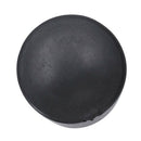 50 Pcs Black Rubber PVC Flexible Round End Cap Round 12mm Foot Cover X2A7