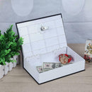 Creative English Dictionary Shape Money Saving Box Book Piggy Bank with Key A
