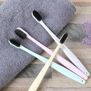8Pcs Bamboo Charcoal Nano Ultra Soft Oral Hygiene Toothbrush Solid Ora GPP