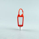 30ML Portable Empty Refillable Bottle Keyring Travel Sanitizer Holders Silicone