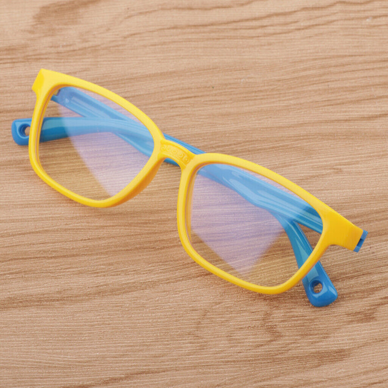 2pcs Fashion Kids Eyeglasse Blue