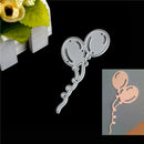 Vivid Two Balloon  Metal Cutting Dies Stencils Scrapbooking Embossing Folde BX