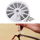 600pcs Assorted Fasteners Screws For Watch Eyeglasses Watchmaker Repair TEUS