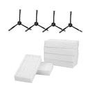 Replacement Consumable Accessories Parts 4x Side Brush 6x Hepa Filter, Reusable,