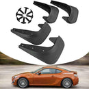 4x Car Universal Front Rear Mud Flap Flaps Splash Guard Mudguards fixings & D4S4