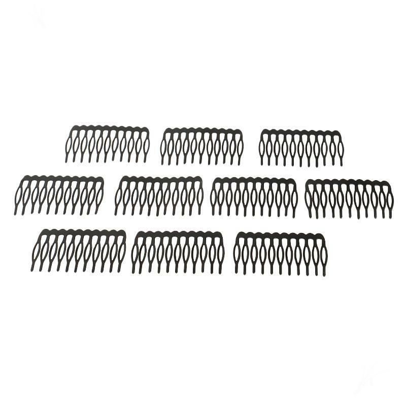 10pcs 10 Teeth Fashion Hair Wig Combs Hairpins for DIY Bridal Hair Dressing