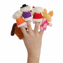 Lot of 5 pcs Finger Puppets Fairytale Fairy Tale Goldilocks and Three Bears