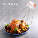 Stainless Steel Foldable Bowl Clip Steamer Plate Dish Kitchen Anti-Hot Clamp