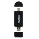 SD/Micro SD Card Reader,Micro USB OTG Adapter and USB 2.0 Portable Memory Card