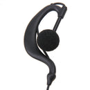 2Pin G-Shape Headset Earpiece Mic for Two Way Radio Security Walkie Talkie