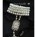Hot Beads Stretch Beads Bracelets For Women The Great Gatsby Jewelry Rhinestone