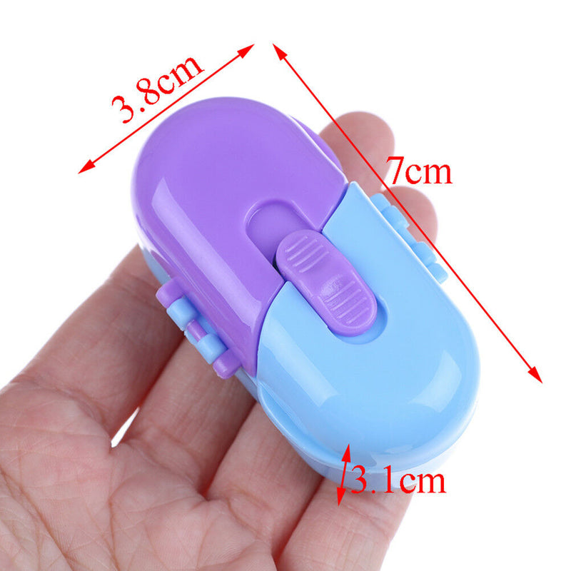Pill box medicine vitamin tablet holder organizer container case storage 2 Gw