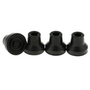 4x Anti-skid Stable Shock Absorb Walking Stick End Crutch Cane Tips 13mm