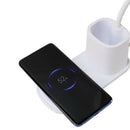 Gooseneck Flexible LED Desk Lamp Light with Wireless Charger for Home Office