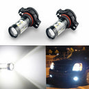 2x 6000K 5202 H16 Super White 50W High Power LED Fog Light Driving Bulbs DRL
