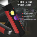 Magnetic LED COB Inspection Lamp Camping Work-Light Rechargeable Cordless Torch