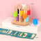 Early Education Column Blocks Puzzle Shapes Stacking Enlightenment Toys