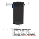 Universal Ceiling Fan & Light Remote Control Kit Timing Wireless Switches V2T9