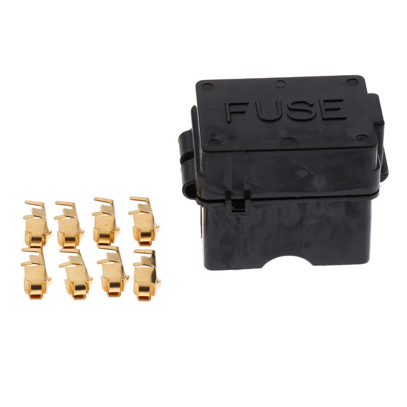 1 Sets Car Truck Boat DC12V-32V 4 Way ATC/ATO Blade Fuse Holder with Terminals
