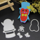 Penguin Cutting Dies Stencil DIY Scrapbook Embossing Card Paper Craft A