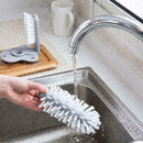 New Suction Wall Lazy Cup Brush Glass Cleaning Brush Kitchen Rotating T5B3 B9J4
