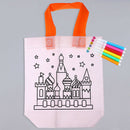 Kids DIY drawing craft color bags children learning toys with watercolor pen 3C