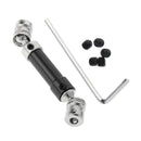 2x Aluminum Universal Drive Shaft for WLTOYS 12428 12423 Upgrade Parts