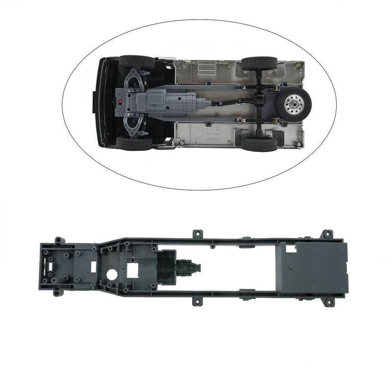 Chassis for WPL D12 1:10 4WD Mini RC Truck Car Replacement Parts Accessories